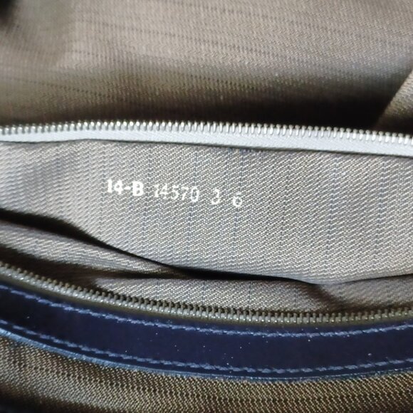 Never used Fendi vinyl tote vintage circa 1995 Serial Number 14-B-14570-36. - Picture 7 of 7